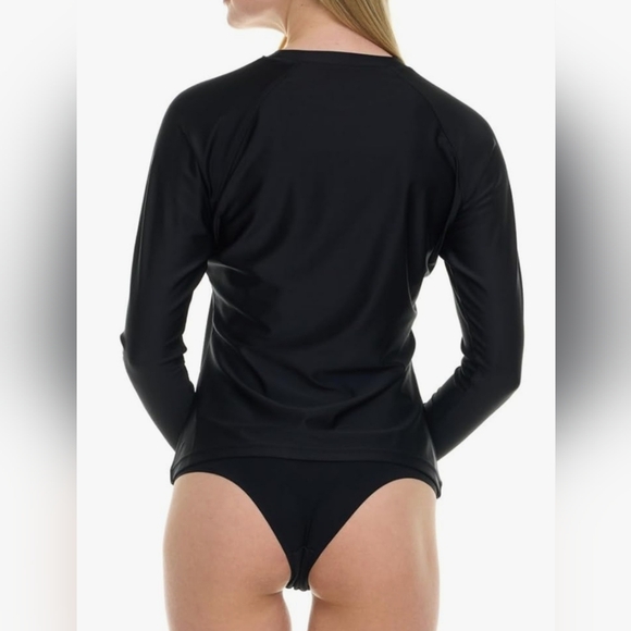 Hurley Long Sleeve Rashguard Swim Shirt Women UPF 50+ SPF & UV Protection Sz 2x - Picture 3 of 9